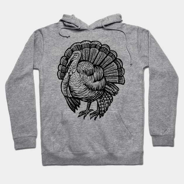 Turkey Hoodie by BadDesignCo